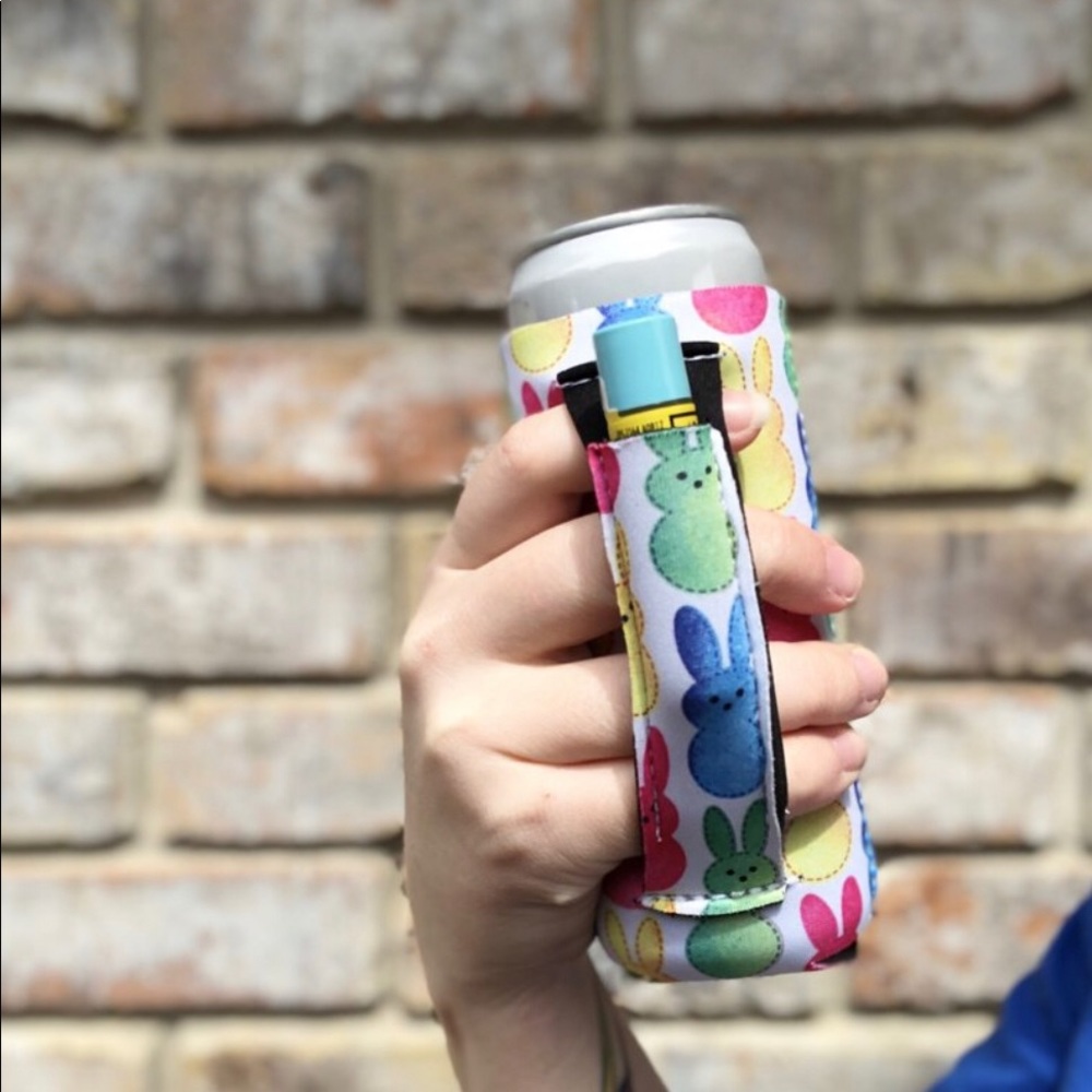 Slim Handler Can Coozie 12-16oz Cold White Claw